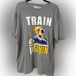 Athletic fit super sayin graphic shirt